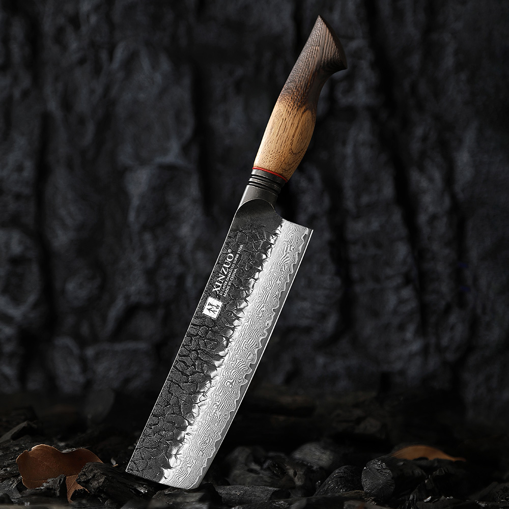 Damascus Steel Chef Knife - Medium